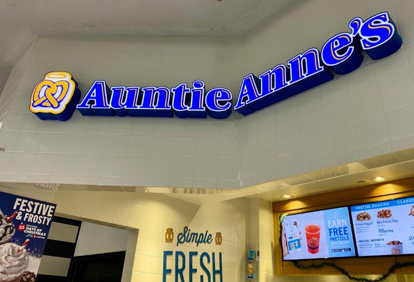 Auntie Anne's menu