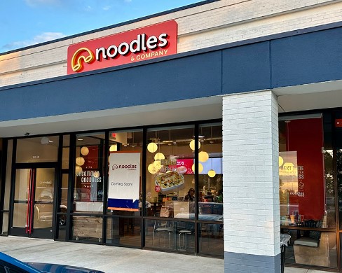 Noodles and Company Menu