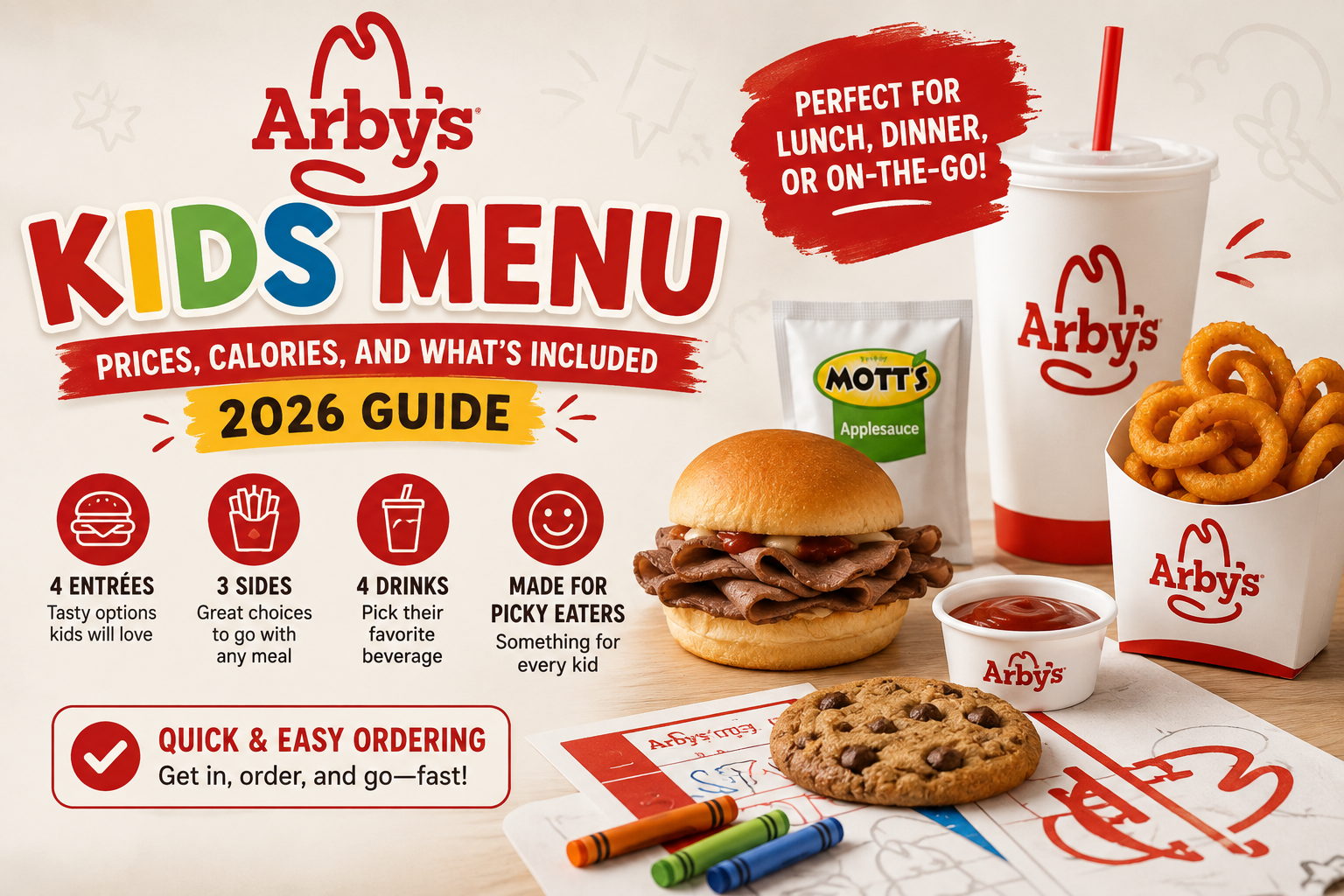 Arby's Kids Menu