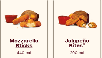 Arby's Sides Menu